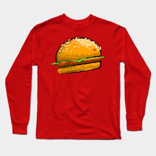 Burger Long Sleeve T-Shirt